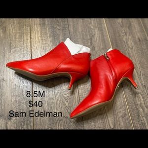 Sam Edelman Leather Heel